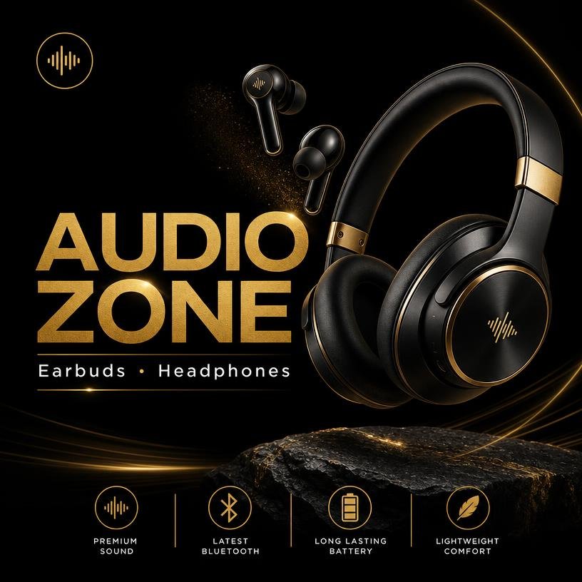 Earbuds and headphones available at Mobile Mall