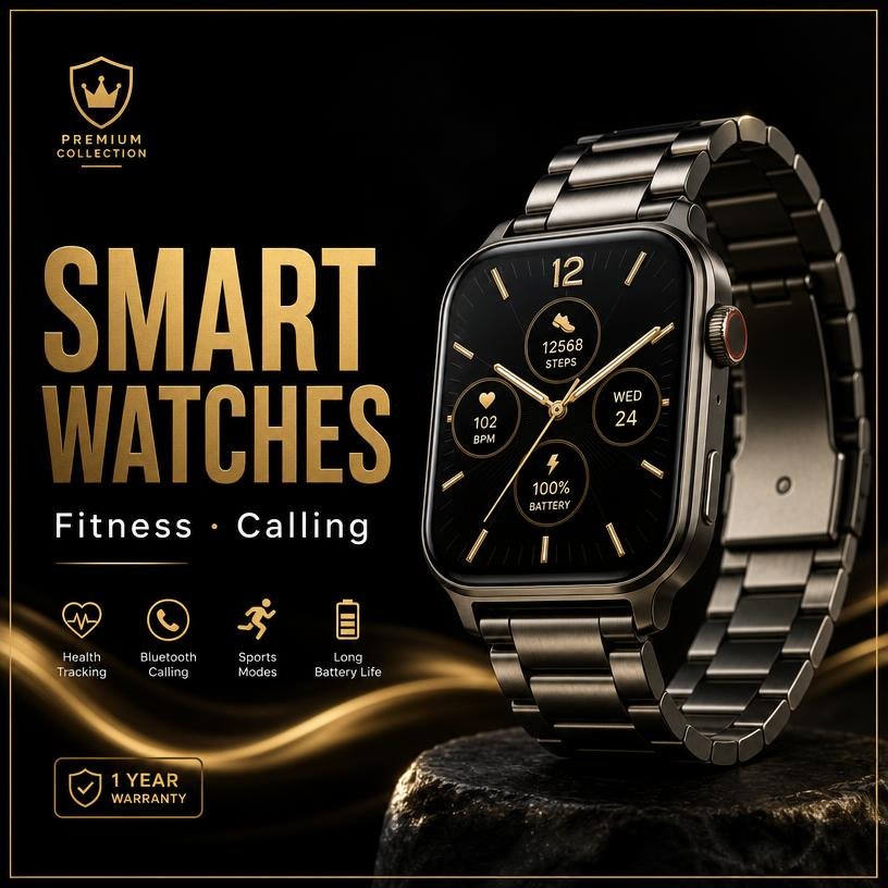 Smart watches available at Mobile Mall